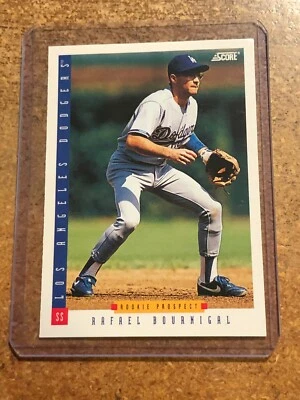 1993 Score Baseball # 307 Rookie Prospect Rafael Bournigal RC - Image 1 of 2
