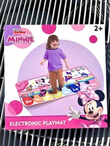 New! MINNIE MOUSE Disney Junior Interactive Electronic Piano Musical Music Mat - Picture 1 of 12