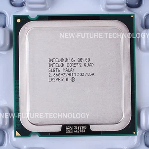 Intel Core 2 Quad Q8400 (AT80580PJ0674ML) SLGT6 2.66GHz LGA 775 CPU 1333MHz 95W - Picture 1 of 1