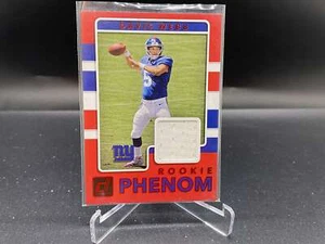 Davis Webb 2017 Donruss Rookie Phenom Red Relic #24 Giants RC - Picture 1 of 2