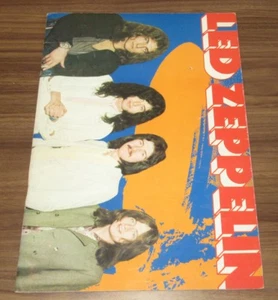 $0 ship! Led Zeppelin 1971 JAPAN TOUR BOOK concert program DEBUT! More listed - Picture 1 of 12