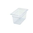 Winco SP7406, 6-Inch Deep One-Fourth Size Polycarbonate Food Pan, NSF