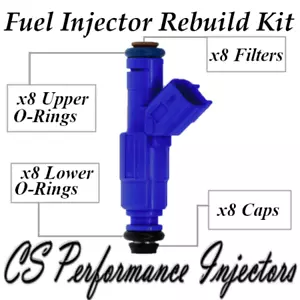 Fuel Injector Rebuild Kit fits 0280156203 for 2003-2004 Ford Expedition 4.6 V8 - Foto 1 di 1