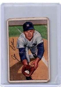 1952 Bowman #181 JOE COLLINS FAIR RC Rookie New York Yankees Baseball Card