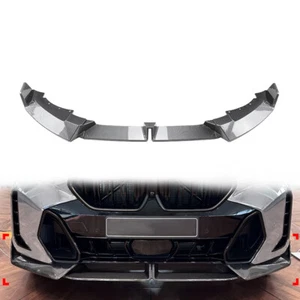 Front Stoßstange Spoiler Splitter Lippe Kit für BMW X6 G06 LCI M Sport 2023-2024 - Bild 1 von 5