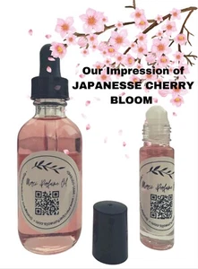 Japanese Cherry Bloom TYPE Women Perfum Oils Body Fragrance Uncut Long Lasting - Picture 1 of 2