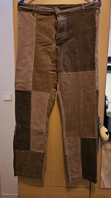 ANGEBOT: Hochwertige Patchwork Hose Aus Kord - Bild 1 von 3
