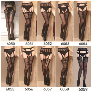 Cytherea 3 pairs Sexy Lace Pantyhose Tights Garter Belt Lady Stockings Oversized - Picture 1 of 42