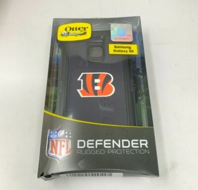  Otterbox Defender Case for Galaxy S5 NFL Edition Cincinnati Bengals - Image 1 of 2