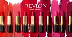 REVLON SUPER LUSTROUS LIPSTICK - SEALED - PINK / BROWN / RED / NUDE / CORAL - Picture 1 of 56