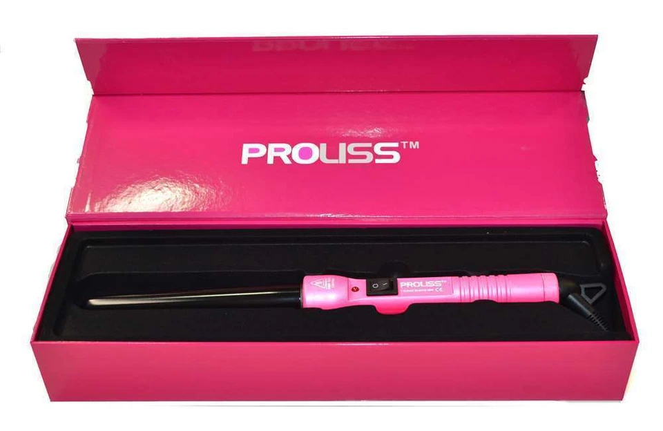 Rizador de cerámica de turmalina Proliss Twister rosa 18-25 mm Foto 1 de 1