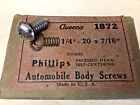 4 Vintage Car Body Screws Ford Buick Packard Chevy Hot Rat Rod Bolt Hardware