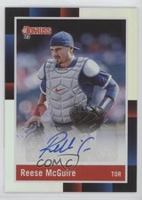 2022 Panini Donruss Retro 1988 Signatures Holo Reese McGuire #R88S-RE Auto