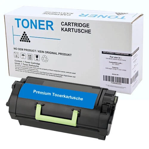 Toner für Lexmark Optra E MS MX S T X Reihen E 120 230 250 260 330 350 360 450 - Bild 1 von 1