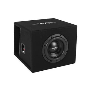 NEW SKAR AUDIO SVR-1X8D2 SINGLE 8" 800 WATT LOADED PORTED SUBWOOFER ENCLOSURE - Picture 1 of 7