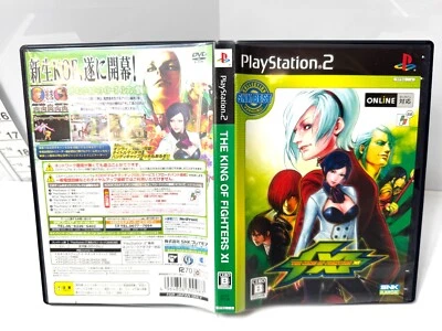 SNK PS2 The King of Fighters XI Complete Box with Manual Japan NTSC-J Rare - Image 1 of 4