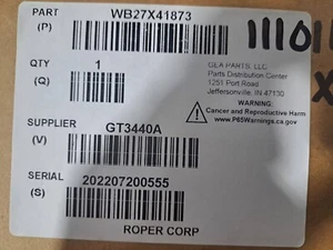 GE Range Oven Control Board WB27X41873 NEW IN BOX AJ2 - Picture 1 of 1