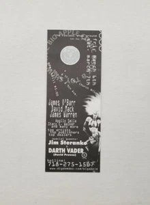 Big Apple Comic und Toy Show Lesezeichen Darth Vader Jim Steranko David Prowse - Bild 1 von 2