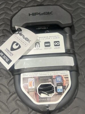 Hiplok DXC Maximum Security D/U Lock + 1M Cable - Image 1 of 4