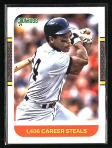 Rickey Henderson 2021 Donruss #247b  Baseball Card