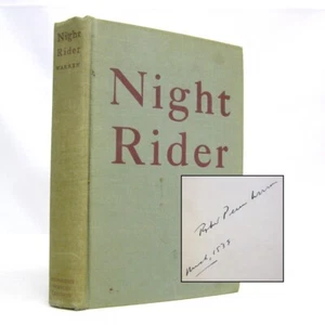 Night Rider SIGNED by Robert Penn Warren 1939 Houghton Mifflin First Edition - Picture 1 of 11