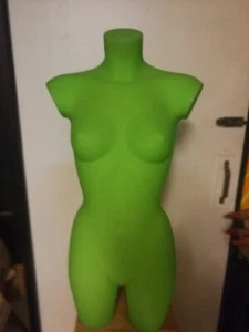 Schaufenster Kunststoff, Torso, Frau, Grün - Bild 1 von 3