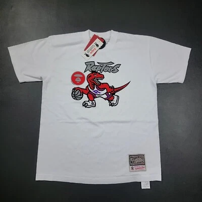 100% Authentic AAPE x Mitchell Ness Toronto Raptors T Shirt Mens XL vince carter - Image 1 of 4