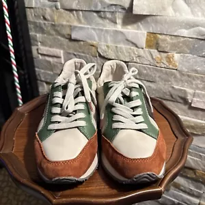 Birdies Sz 6 The Roadrunner-Ivy Multi Mesh Ivory, Army Green, Burnt Orange NWOT - Picture 1 of 10