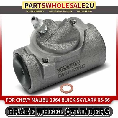 Cilindros de rueda de freno de tambor delantero derecho para Chevy Malibu 1964 Buick Skylark Olds Foto 1 de 4