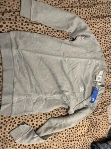 adidas Essentials TCrewneck Sweatshirt Mens Grey S Freepost J82 - Picture 1 of 7
