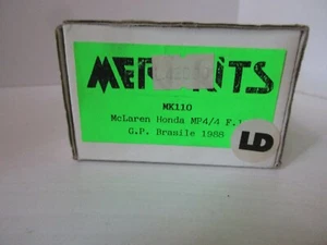 MERI KITS 1/43 MCLAREN HONDA MP4/4 GP BRASILE 1988 KIT MK110 - Imagen 1 de 9