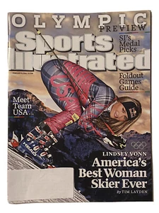 Lindsey Vonn Sports Illustrated Skiing Winter Olympics February 8 2010 - Picture 1 of 1