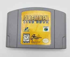 Duke Nukem: Zero Hour N64 (1999 Nintendo 64) Cleaned, Tested, Authentic - Picture 1 of 2