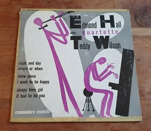 Swing Session - Edmond Hall Quartet with Teddy Wilson, Rare red vinyl 1950 10in - Picture 1 of 4