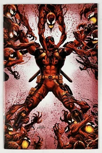 "ABSOLUTE CARNAGE vs. Deadpool" #3, Tyler Kirkham variante virgen, Marvel, casi nuevo - Imagen 1 de 6