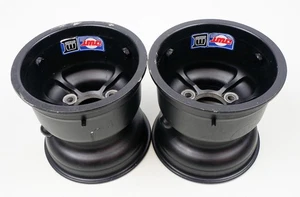 DWT Douglas Magnesium LV 132mm Front Kart Wheel Rim Set - Picture 1 of 3