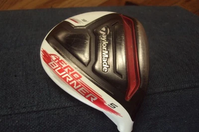 Taylormade Aeroburner 5 wood 18 deg Speed Rul-Z 60g M/senior 42" w/headcover - Image 1 of 4
