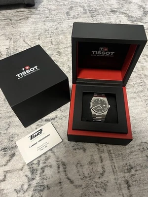 Tissot PRX Powermatic 80 Automatic Watch 40mm Black Dial T1374071105100 - Image 1 of 4