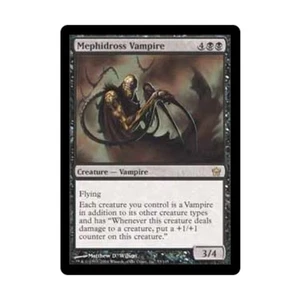 WOTC MtG Fifth Dawn Mephidross Vampire (R) NM - Picture 1 of 1