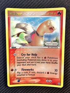 Pokémon | Torkoal 27/92 EX Legend Maker 2006 English Holo Stamped Vintage - Imagen 1 de 11