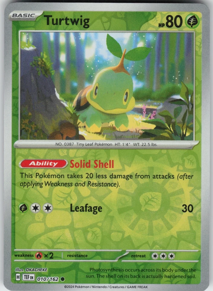 PO-01 Reverse Holo Turtwig 010/162 SV05: Temporal Forces - Image 1 of 1