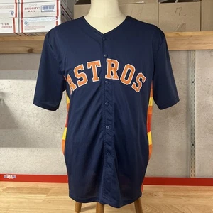 Houston Astros #27 Jose Altuve Navy 2022 WS Champs Jersey XL - Picture 1 of 4