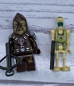 Lego Jefe Tarfful Minifigura Star Wars Episodio 3 75043 75233 Par de Droides de Batalla - Imagen 1 de 5