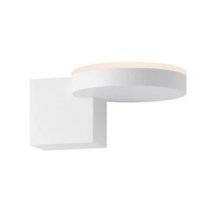 Sonneman 2360 Disc-Cube 1 Light LED Wall Sconce - White - Picture 1 of 2