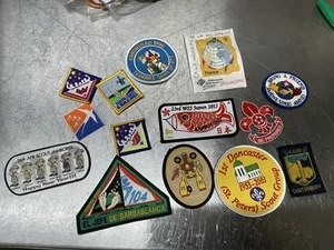 WORLDWIDE ASSORTED SCOUTING BADGES SEW ON PATCHES SOME RARE JOB LOT PATCHES 7 - Picture 1 of 2