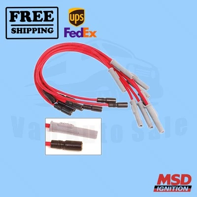 Juego de cables de bujía MSD para Chevrolet C3500 1996-1999 Foto 1 de 2