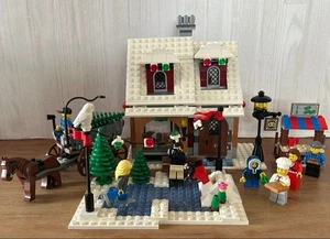 LEGO Creator Winter Village Bakery 10216 In 2010 Used Retired W/Manual As Is - Picture 1 of 13