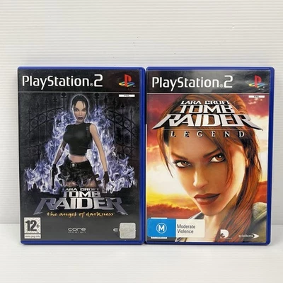 Tomb Raider: Legend & Angel Of Darkness | PS2  Game Bundle - PlayStation 2 | PAL - Image 1 of 4