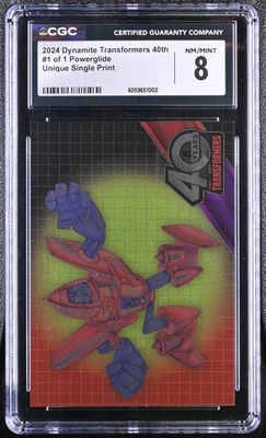 Powerglide (2024) Dynamite Transformers 40th UNIQUE SINGLE PRINT 1 OF 1 - Image 1 of 2