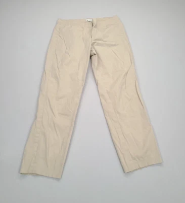 J Jill Pantalones Mujer 6 Marrón Chino Cómodo Informal Vestido Damas Foto 1 de 4